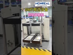 Полностью автоматический загрузчик и разгрузчик печатных плат с двумя треками с светодиодным сенсорным экраном